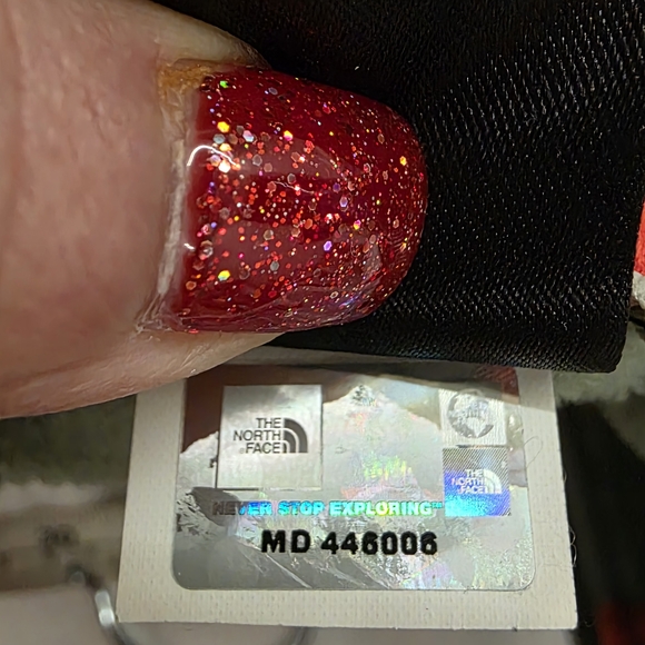 The North Face Softshell Full-Zip Jacket Gray/Green Medium - Picture 10 of 11